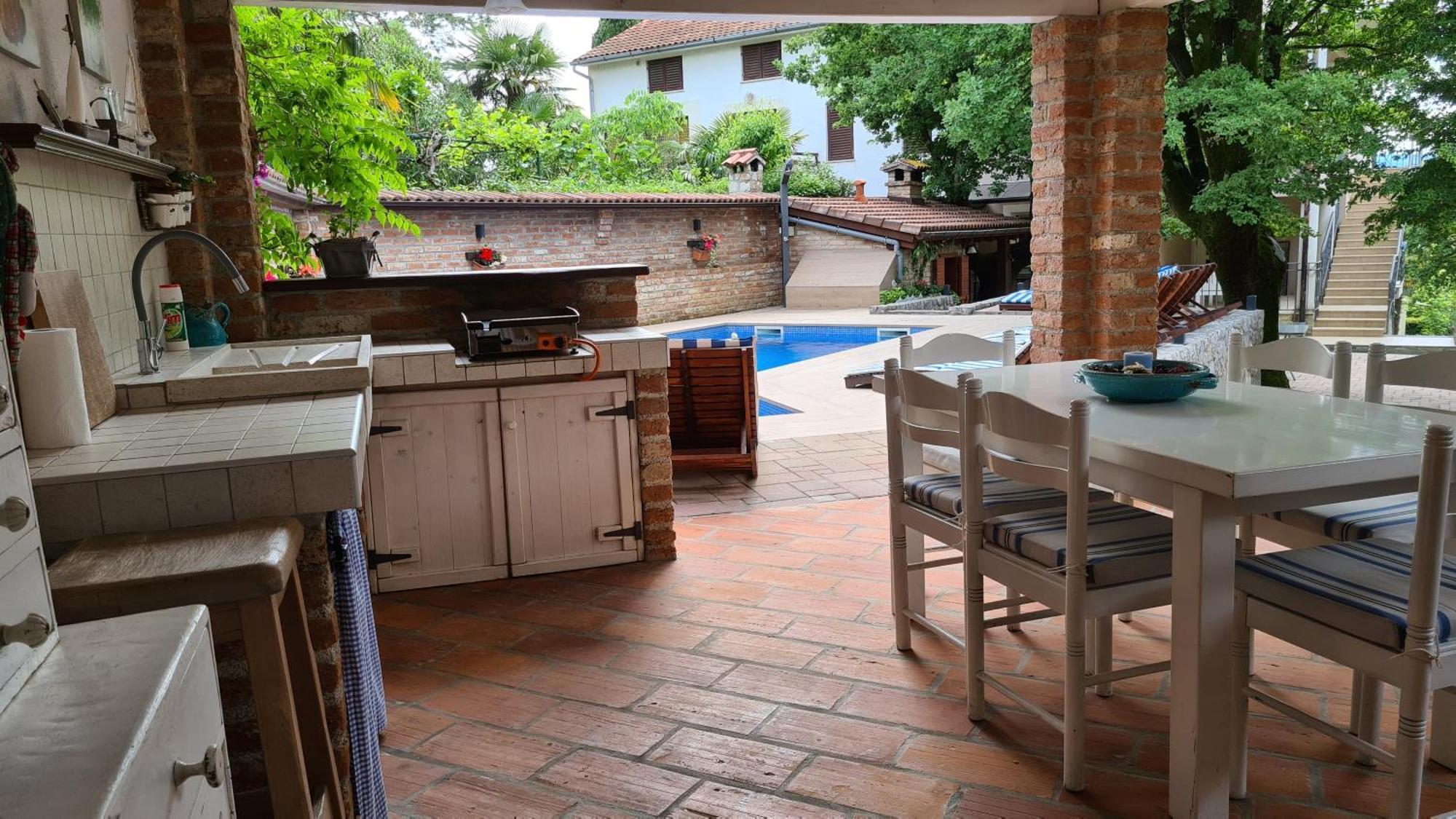 Villa Amalia Apartments Malinska Ngoại thất bức ảnh